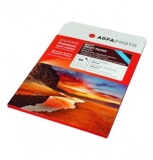 Фотобумага для струйной печати матовая А4, 130 г/м2, 50л, коробка AGFA