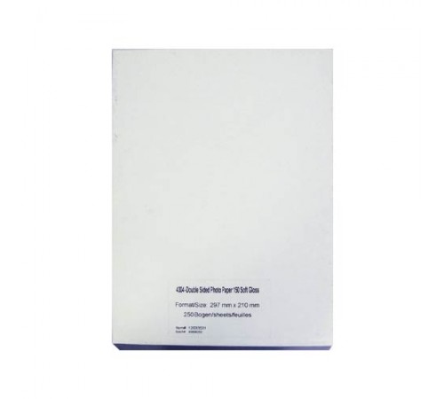 Фотобумага для лазерной печати А4, 150 г/м2, 250л, глянцевая, двухсторонняя (4304) SIHL