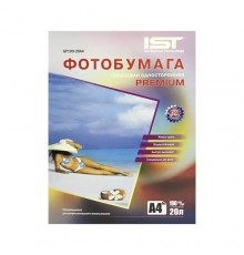 Фотобумага Premium глянцевая A4,190 г/м2, 20л, односторонняя, картон IST