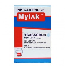 Картридж для (T6365) EPSON St Pro 7900/9900 св. син (700ml, Pigment) MyInk SAL