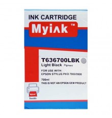 Картридж для (T6367) EPSON St Pro 7900/9900 серый (700ml, Pigment) MyInk SAL