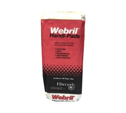 Салфетки для мытья фоторецепторов Webril Handi-Pads (100 шт) KATUN