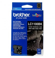 Оригинальный картридж LC1100BK для BROTHER DCP-185C, 383C, 385C, 387C, DCP-395CN чёрный, струйный