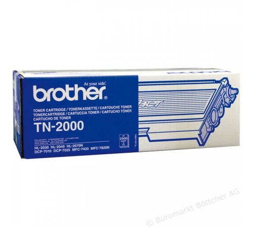 Заправка картриджа TN-2000 для Brother HL-2030R, HL-2040R, HL-2070NR, DCP-7010R, DCP-7025R, MFC-7225N, MFC-7420R, MFC-7820NR, FAX-2820, FAX-2920 на 2500 стр.