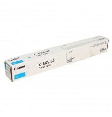 Заправка тонер-картриджа C-EXV54C для CANON iR C3025, Голубой на 8500 стр., с заменой чипа