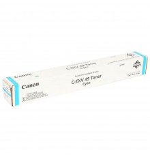 Заправка тонер-картридж C-EXV49C для CANON iR-ADV C3320, C3320i, C3325i, C3330i, Голубой на 19000 стр., с заменой чипа
