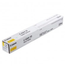 Заправка картриджа C-EXV51Y для Canon iR C5535i, C5540i, C5550i, C5560i, DX C5735i, C5740i, C5750i, C5760i, 6000i желтый на 60000 стр., с заменой чипа