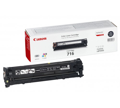 Заправка картриджа Cartridge 716Bk для Canon LBP5050, MF8030, MF8050 на 2300 стр. с заменой чипа