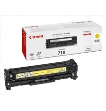 Заправка картриджа Cartridge 718Y для Canon LBP7200 на 2900 стр. с заменой чипа