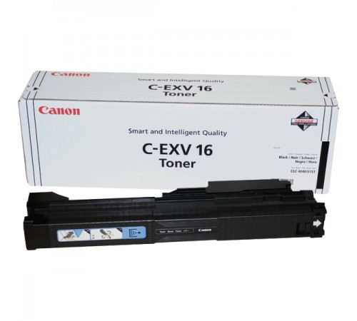 Картридж Canon C-EXV16BK для Canon CLC 4040, CLC 5151, iR C5185i, оригинальный, чёрный, 30000 стр.