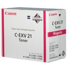 Картридж Canon C-EXV21M для Canon iR C2380, iR C2550, iR C2880, iR C3080, iR C3380, iR C3480, iR C3580, оригинальный, пурпурный, 26000 стр.