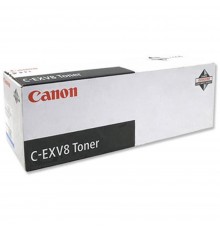Картридж Canon C-EXV8BK для Canon iR C2620, iR C3200, iR C3220, CLC 2620, CLC 3200, CLC 3220, оригинальный, чёрный, 25000 стр.