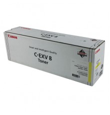 Заправка картриджа C-EXV8Y для Canon CLC 2620, CLC 3200, CLC 3220, iR C2620, iR C3200, iR C3220, Жёлтый, на 25000 стр. с заменой чипа