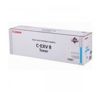 Заправка картриджа C-EXV8C для Canon CLC 2620, CLC 3200, CLC 3220, iR C2620, iR C3200, iR C3220, Голубой, на 25000 стр. с заменой чипа