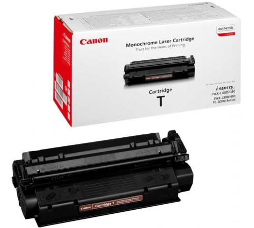 Картридж Canon Cartridge T для Canon FAX-L380, L390, L400, PC-D320, D340, оригинальный, (черный, 3500 стр.)