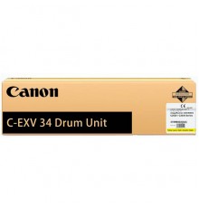 Драм-картридж Canon C-EXV34 Y для Canon IR ADV C2020L, C2020i, C2025i, C2030L, C2030i, C2220i, C2220L, C2225i, C2230i, оригинальный (жёлтый, 36000 стр)