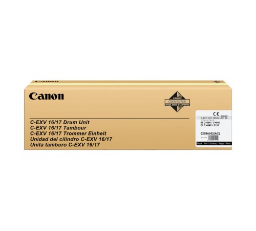 Драм-картридж Canon C-EXV16/17 (GPR20/21) для Canon iRC(CLC)-4080, 4580, 4040, 5151, оригинальный (чёрный, 60000 стр)