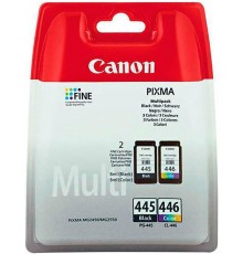 Картридж Canon PG-445+CL-446 для Canon Pixma MG2440, 2540, оригинальный (набор цветной+чёрный, 180 стр.)