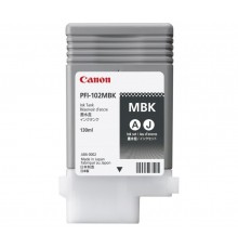 Картридж Canon PFI-102MBK для Canon IPF500, 600, 700, оригинальный, матовый чёрный