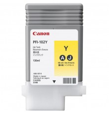 Картридж Canon PFI-102Y для Canon IPF500, 600, 700, оригинальный, жёлтый