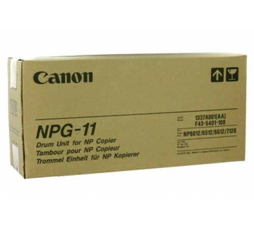 Драм-картридж Canon NPG-11 для Canon NP6012, NP6112, NP6212, NP6312, NP6512, NP6612, оригинальный, (черный, 30000 стр)