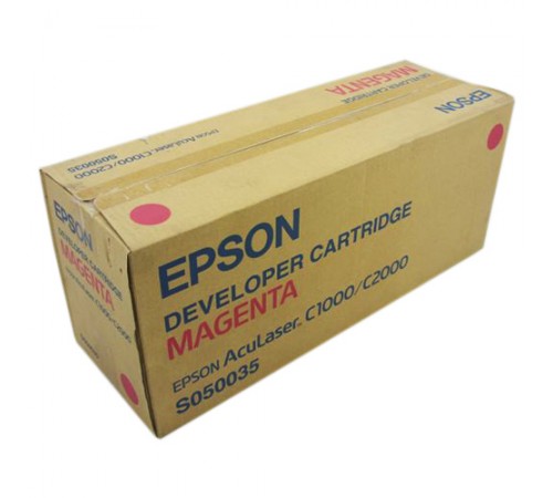 Картридж Epson S050035 для Epson AcuLaser C1000, C2000, C2000PS, оригинальный, (пурпурный, 6000 стр.)