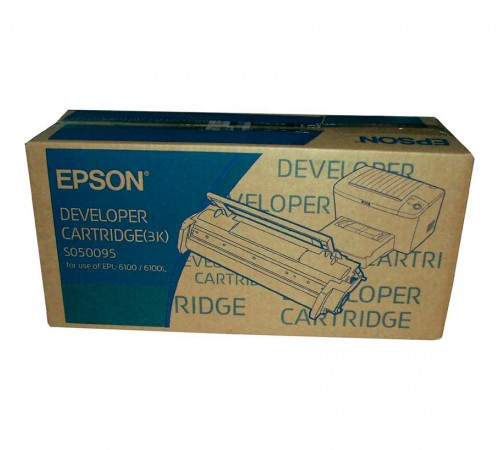 Картридж Epson S050095 для Epson EPL 6100, оригинальный (черный, 3000 стр.)