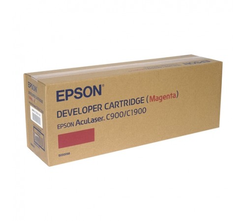 Картридж Epson S050098 для Epson AcuLaser C900, C1900, оригинальный, (пурпурный, 4500 стр.)