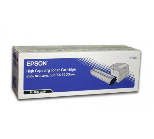Картридж Epson S050229 для Epson AcuLaser C2600N, оригинальный (черный, 5000 стр.)