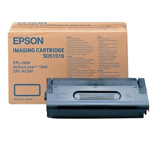 Картридж Epson S051016 для Epson EPL 5600, N1200, оригинальный (черный, 6000 стр.)