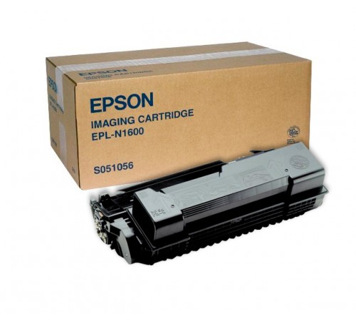 Картридж Epson S051056 для Epson EPL N1600, оригинальный (черный, 8500 стр.)