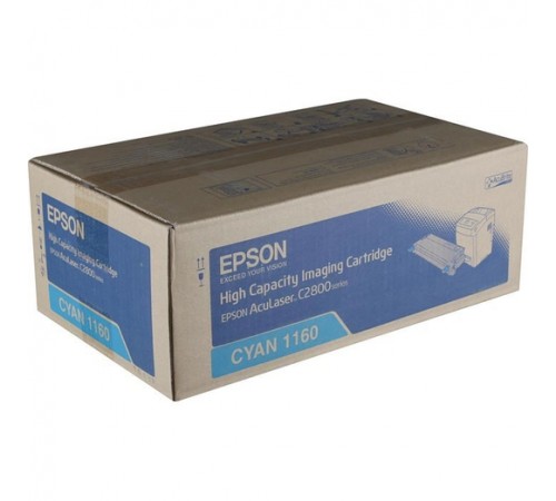 Картридж Epson S051160 для Epson AcuLaser С2800N, оригинальный, (голубой, 6000 стр.)