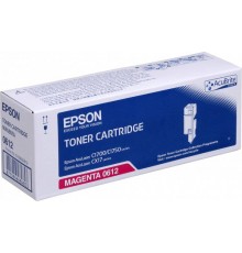 Картридж Epson S050612 (C13S050612) для Epson AcuLaser C1700, C1750, CX17, оригинальный, пурпурный, 1400 стр.