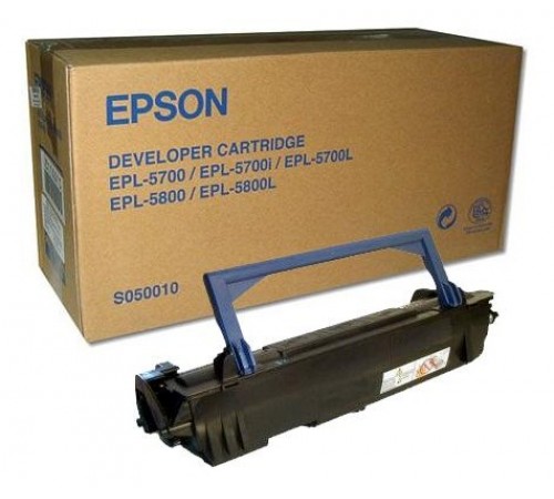 Оригинальный картридж Epson S050010 для Epson AcuLaser EPL 5700L, 5700i, 5800, 5800TX,5700 чёрный (6000 стр.)