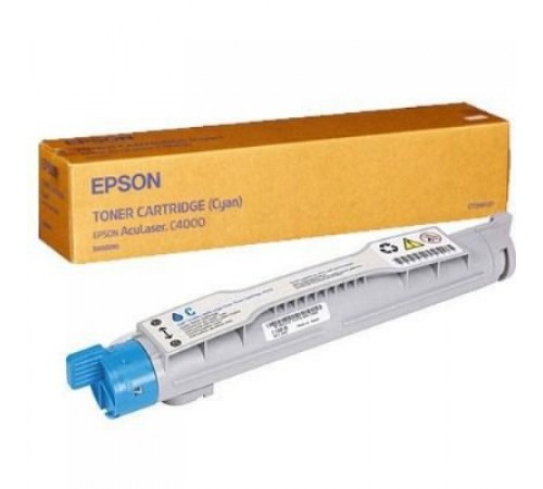 Картридж Epson S050090 (C13S050090) для Epson AcuLaser C4000, оригинальный, голубой, 6000 стр.