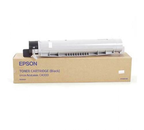 Картридж Epson S050091 (C13S050091) для Epson AcuLaser C4000, оригинальный, черный, 8500 стр.