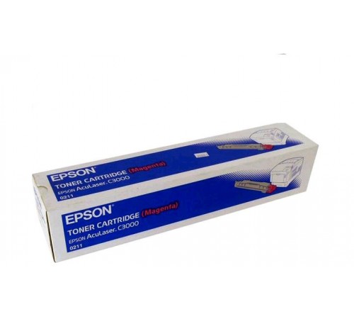 Картридж Epson S050211 (C13S050211) для Epson AcuLaser C3000, оригинальный, пурпурный, 3500 стр.