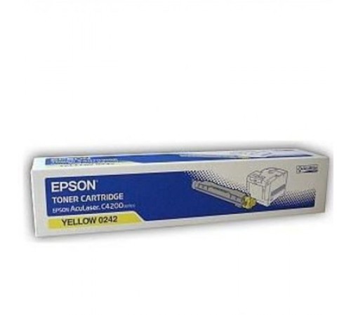 Заправка картриджа S050242 (C13S050242) для Epson AcuLaser C4200, жёлтый, на 8000 стр.