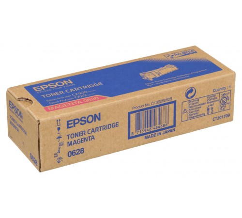Заправка картриджа S050628 (C13S050628) для Epson AcuLaser C2900, CX29, пурпурный, на 2500 стр.