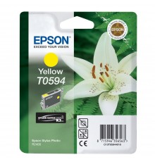 Оригинальный картридж T059440 для EPSON SP R2400 жёлтый, струйный