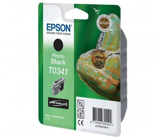 Оригинальный картридж T034140 для EPSON SP 2100 чёрный, струйный