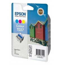 Оригинальный картридж T037040 для EPSON ST C42, C44, C46 цветной, струйный