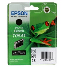 Оригинальный картридж T054140 для EPSON SP R800, R1800 чёрный, струйный