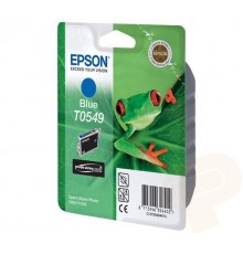 Оригинальный картридж T054940 для EPSON SP R800, R1800 синий, струйный