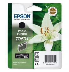 Оригинальный картридж T059140 для EPSON SP R2400 чёрный, струйный