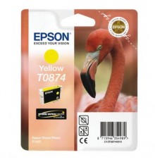 Оригинальный картридж T08744010 для EPSON ST R1900 жёлтый, струйный