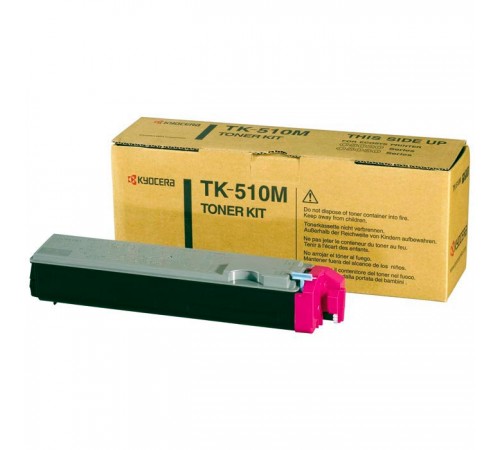 Тонер-картридж TK-510M пурпурный для Kyocera FS-C5020N, C5025, C5030N, оригинальный