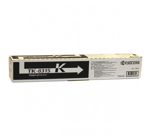 Тонер-картридж Kyocera TK-8315K для Kyocera TASKalfa 2550ci (чёрный, 12000 страниц)