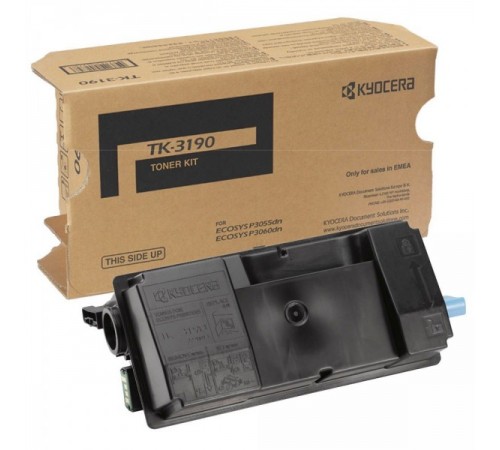 Заправка картриджа TK-3190 для Kyocera ECOSYS P3055dn, P3060dn, чёрный (25000 стр.) без замены чипа