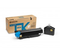 Заправка тонер-картриджа TK-5280 для Kyocera M6235cidn, M6635cidn, P6235cdn, Голубой на 11 000 стр., с заменой чипа